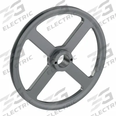 APPROVED VENDOR V-Belt Pulley: AK114, 1 Groove, 11.25 in OD, Bushed Bore - Bushed-Bore Cast-Iron V-Belt Pulleys