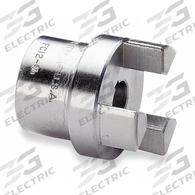BOSTON GEAR Shaft Coupler Body: FC20 Coupling Size, 2 in Outside Dia - High-Torque Straight Jaw Coupling Hubs
