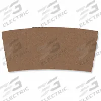 APPROVED VENDOR Cup Sleeve: 20 oz Capacity, Brown, Paper, Patternless, 1,200 PK (MPN BWK1020SLEEVE). Key specifications — attr552470: APPROVED VENDOR; attr561678: No; attr552472: Kraft; attr552476: Paper; attr552475: PK; attr552478: No; attr552482: Patternless.