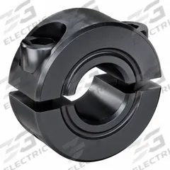 RULAND MANUFACTURING Shaft Collar: 2-Piece, Inch, Round, Clamp-On, 1/4 in Bore Dia, Carbon Steel (MPN SP-4-F). Key specifications — attr671628: RULAND MANUFACTURING.