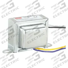 DAYTON Class 2 Transformer: 40 VA Power Rating, 120V AC, 24V AC, Primary Fuse, Foot/Plate, Wire Lead (MPN 4VZE5). Key specifications — Brand: DAYTON; Connection - Primary: Wire Lead; Connection - Secondary: Wire Lead; Input Voltage: 120V AC; Mounting: Foot; Output Voltage: 24V AC.