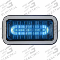 CODE 3 Perimeter Light: Emergency Vehicle Perimeter Light, Blue, 8.4 W Watt, Blue, SAE J595 Class 1 (MPN 3712BBZ-75). Key specifications — Brand: CODE 3; Lens Color: Blue; Number of Flash Patterns: 30; Installation Type: Permanent; Operating Voltage: 12V DC.