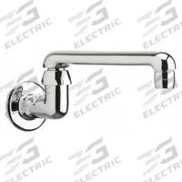 CHICAGO FAUCETS Spout: Spout, Straight, Swivel Spout, Brass, Polished Chrome, 2.2 gpm Flow Rate (MPN 629-S6ABCP). Key specifications — Includes: Mounting Hardware; Product Type: Spout; Spout Style: Swivel; Body Material: Brass; Color/Finish: Polished Chrome; Brand: CHICAGO FAUCETS.