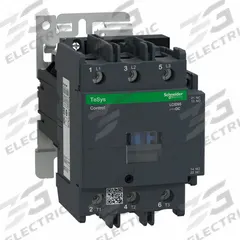 SCHNEIDER IEC Magnetic Contactor: Non-Reversing, 3 Poles, 3NO Contacts, 95 A, 24V DC Coil (MPN LC1D95BD). Key specifications — Brand: SCHNEIDER; Integrated Surge Suppression: No.