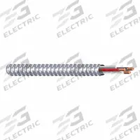 SOUTHWIRE Metal Clad Cable: 12 AWG, 2 Conductors, Copper, 250 ft, Aluminum, Std, THHN (MPN 55637701). Key specifications — Brand: SOUTHWIRE.