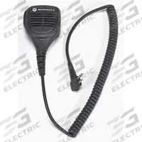 MOTOROLA Speaker Microphone: Fits Motorola, 24 in Cord, Push To Talk, Windporting, IP57, PMMN4029A. Key specifications — Compatible Radio Series: DP540; Color: Black; Radio Connector Type: M1; Brand: MOTOROLA; Manufacturer Part Number: PMMN4029A; Push To Talk: Yes.