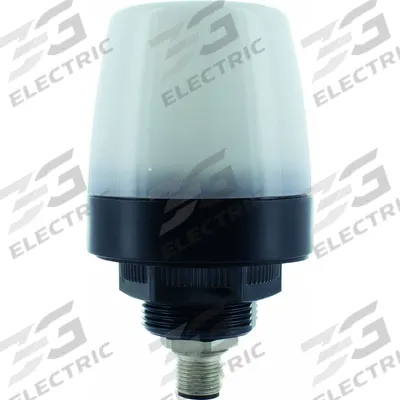 MURRELEKTRONIK Warning Light: White, LED, M30, 24V, 3 13/16 in Overall Lg - IO-Link Wired Multimode Lights