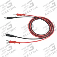 B&K PRECISION Test Lead Kit: CAT II, Spade Lug, Spade Lug, 3 3/8 ft Lg, Silicone (MPN TLPWR31). Key specifications — Brand: B&K PRECISION.