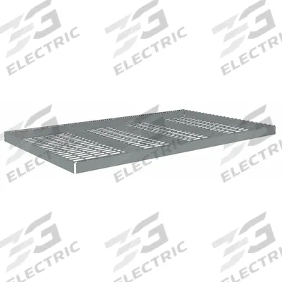 TENNSCO Shelf: 96 in x 42 in, 1,250 lb Load Capacity, Steel, 5 ga Decking, Gray - Wire Decking Shelf Kits for Boltless Shelving