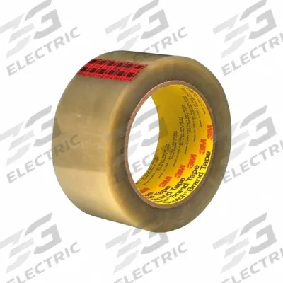 SCOTCH Box Sealing Tape: 3.5 mil Tape Thick, 3 in x 55 yd - Heavy-Duty Hot Melt Tape