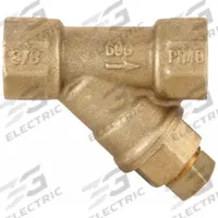 APPROVED VENDOR Y Strainer: 1/4 in, NPT, Mesh, 0.0313 in Screen Size, Brass, PTFE, 1 7/8 in Ht (MPN G-YSFB-25). Key specifications — Brand: APPROVED VENDOR; Seal Material: PTFE; Manufacturer Part Number: G-YSFB-25; Screen Material: 304 Stainless Steel.