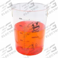 APPROVED VENDOR Beaker: Low Form, Printed Graduation, Polymethylpentene, Clear, 5,000 mL (MPN 3652-5M). Key specifications — Clarity: Clear; Graduation Style: Printed; Body Color: Colorless; Brand: APPROVED VENDOR; Product Type: Beaker; Includes Graduations: Yes; Beaker Type: Low Form.