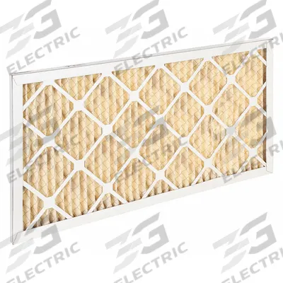 GRAINGER Pleated Air Filter: 16 in x 28 in x 1 in, MERV 8 - MERV 8 Pleated Air Filters