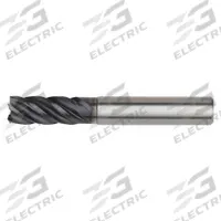 WIDIA HANITA Corner Radius End Mill: Carbide, AlTiN Coated, 5 Flute, 16 mm Mill Dia, 32 mm LOC (MPN 57N816076MW)