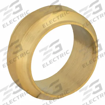 PARKER Compression Fitting Sleeve: 14 mm OD Fitting Size, Compression, Brass - Standard Sleeve Brass Compression Fittings