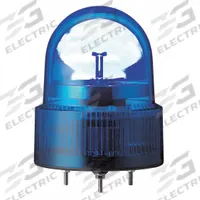 SCHNEIDER Beacon Light: Blue, LED, 24V AC/DC, 4 3/4 in Overall Dia, 4 3/4 in Overall Ht, XVR12B06. Key specifications — Brand: SCHNEIDER; Lens Color: Blue; Mounting Location: Threaded Mount; Operating Voltage: 24V AC/DC.