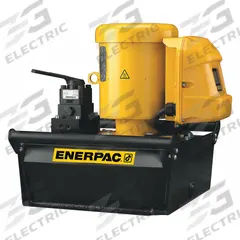 ENERPAC Hydraulic Pump: 10,000 psi Max. Op Pressure, 120 cu in/min Max. Flow Rate, 3 hp Max. HP (MPN ZE5440SG). Key specifications — attr941810: ZE5440SG; attr941817: 4-Way; attr941814: Hold.