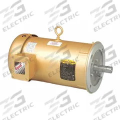 BALDOR General Purpose Motor: C-Face Mount, Totally Enclosed Fan Cooled, 3 hp, 230V AC/460V AC (MPN VEM3561). Key specifications — Brand: BALDOR; Nameplate Voltage @ 60 Hz: 230V AC; Full Load Current @ 60 Hz: 4.2/8.4/9 A; Nameplate RPM @ 60 Hz: 870 RPM; Motor Enclosure: TEFC.