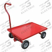 APPROVED VENDOR Wagon Truck: 1,200 lb Cap, 36 in L x 24 in W x 11 1/2 in H Deck, J-Shaped, Red (MPN 39E656). Key specifications — Brand: APPROVED VENDOR; Color: Red.