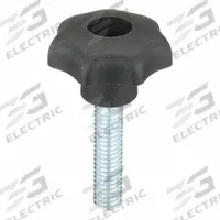 KIPP Hand Knob: 7 Point, Plastic w/ Steel Thread, 3/8"-16 Thread, 40 mm Thread Lg, 40 mm Dia (MPN K0155.4A4X40). Key specifications — Brand: KIPP.