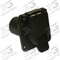 BUYERS PRODUCTS Trailer Connector: 7-Way, Plastic, Receptable (MPN TC1770P)