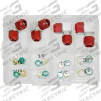 AIRSEPT Line Splice 90 Degrees Pack: Line Splice 90° Fittings, 76054
