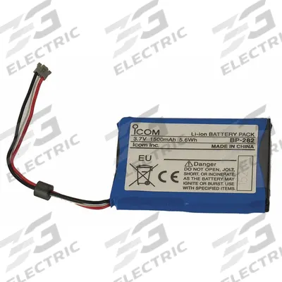 ICOM Radio Battery: Fits Icom, For M25 Series, 1,500 mAh, Lithium Ion, Waterproof - ICOM-Compatible Batteries