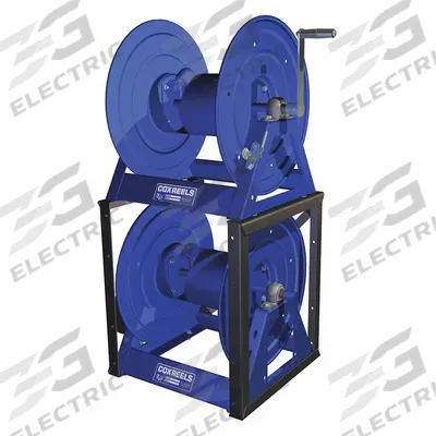 COXREELS Stacking Bracket: Steel, For 1125/1125P/1125WCL/HP1125 Reel Series, Black - Stacking Brackets for Hose Reels