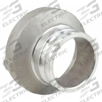 DIXON VALVE & COUPLING Cam and Groove Adapter: 4 in Coupling Size, 6 in Hose Fitting Size, 6 in -8 Thread Size - Type A Aluminum Cam & Groove Fittings