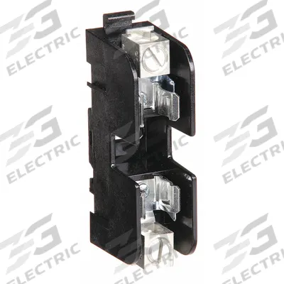 MERSEN Fuse Block: Open Block Design, 1 Pole, 600 V AC, Box Lug - Fuse Blocks for UL Class T Fuses