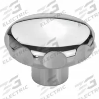 JW WINCO Stainless Steel Hand Knobs; Stainless Steel Star Knobs: Fluted, Stainless Steel, M10 Thread (MPN 5335-50-M10-E-PL). Key specifications — Brand: JW WINCO; Finish: Polished.