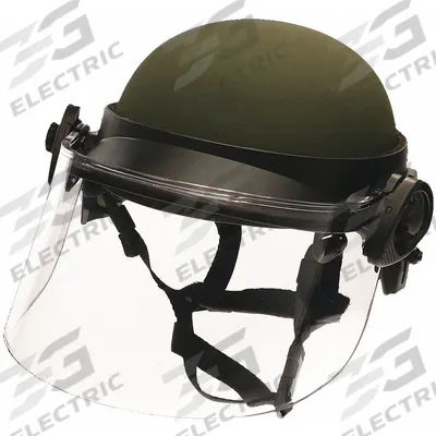 PAULSON Riot Control Face Shield: Universal, Polycarbonate - Riot Face Shields