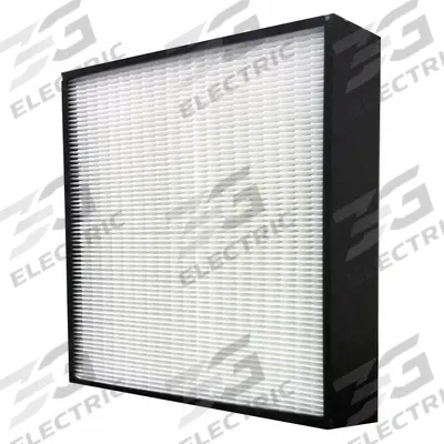 GRAINGER Minipleat Air Filter: 12 in x 24 in x 6 in, Synthetic, Plastic, No Header - MERV 11 Minipleat Air Filters
