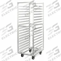 NEW AGE INDUSTRIAL Heavy Duty Refrigerator/Proofer Rack: 18 Slots, 3 in Betw Shelves, 20 3/8 in Wd (MPN 1338). Key specifications — Brand: NEW AGE INDUSTRIAL; Material: Aluminum; Nesting: No; Pan Size: 13 x 18 in; Product Type: Refrigerator/Proofer Rack; NSF Certified: Yes; Full Size/Half Size: Full Size; Includes Top: No.
