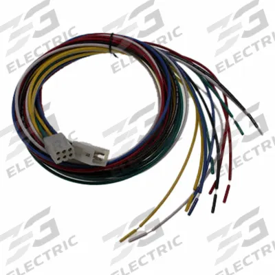 SPEED WIRING PRODUCTS Connector: Molex, .093, 6 Poles, 48 in Wire Lead Lg, 7 A - Industrial & Commercial Low-Power & Signal Connector Assemblies