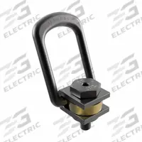 JERGENS Hoist Ring: Pivot/Swivel, M20-2.50, Max. 5,045 lb, Lifting/Side-Pulling, 180° Pivot Angle (MPN 47585). Key specifications — Brand: JERGENS; Thread Size: M20-2.50; Operation: Side-Pulling.