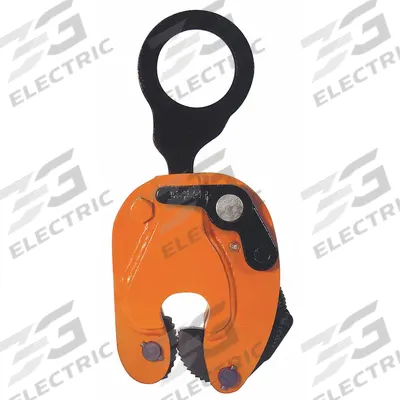RENFROE Plate Clamp: Plate Clamp, 12,000 lb Working Load Limit, Vertical Lift with 180° Flip - Locking & Turning Plate-Lifting Clamps