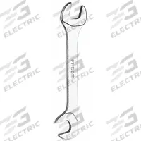 FACOM Open End Wrench: Alloy Steel, Satin, 14 mm Head Size, 4 23/32 in Overall Lg, Std (MPN FM-34.14). Key specifications — attr309776: No; attr309781: Satin; attr309780: Alloy Steel; attr324939: FACOM.