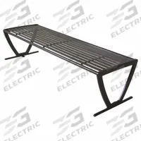 ULTRAPLAY Outdoor Bench: Augusta, 72 in Overall Lg, 18 1/4 in Overall Ht, Bronze, Bronze, Steel (MPN 94N-HS6). Key specifications — Manufacturer Part Number: 94N-HS6; Brand: ULTRAPLAY; Frame Color: Bronze; Product Type: Outdoor Bench; Seat Color: Bronze; Series: Augusta.