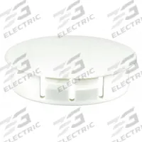 APPROVED VENDOR Hole Plug: Nylon, For 2 in Hole Dia, 2.14 in Head Dia, For 0.02 in Panel Thick (MPN 1ELY3). Key specifications — Brand: APPROVED VENDOR; Locking: Locking; Color: White.