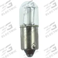 APPROVED VENDOR Incandescent Bulb: Incandescent, Miniature Bayonet (BA9s), (T) Tubular, T3-1/4 (MPN 240V/MB-1). Key specifications — Light Color: White; Trade Number: 240V/MB-1; Voltage: 240V AC; Brand: APPROVED VENDOR; Bulb Shape: T3-1/4.