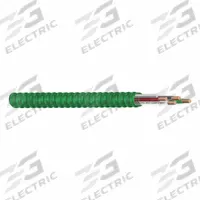 SOUTHWIRE Metal Clad Cable: 10 AWG, 2 Conductors, Solid, 1,000 ft, 600 V Volt, MC-HCF (MPN 55528202). Key specifications — Grounding Conductor Insulation Color: Green; Brand: SOUTHWIRE.