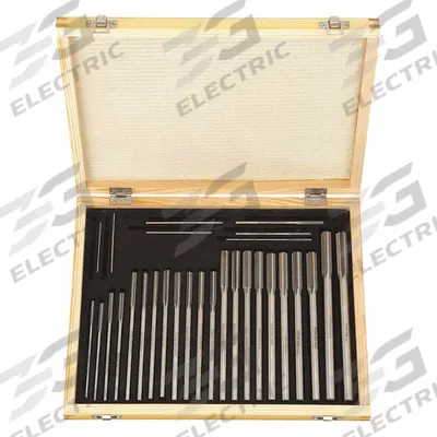APPROVED VENDOR Chucking Reamer Set: 29 Pc, 1/16 in to 1/2 in Dia - Straight-Flute High-Speed Steel Chucking Reamer Sets