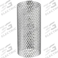 MUELLER STEAM SPECIALTY Strainer Screen: Perforated, 0.062 in Screen Size, 4.9375 in Lg (MPN 11/4 581cs replacement screen). Key specifications — Brand: MUELLER STEAM SPECIALTY; Manufacturer Part Number: 11/4 581cs replacement screen; Screen Material: 304 Stainless Steel.