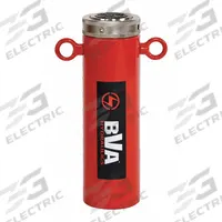 BVA HYDRAULICS Hydraulic Ram: Single Acting, 55 ton Nominal Capacity, 12 in Nominal Stroke Lg, Steel (MPN HLN5512). Key specifications — attr98927: BVA HYDRAULICS.