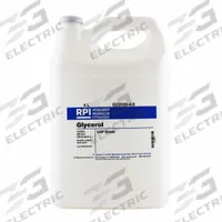 RPI Glycerol: 4 L Volume, USP, BSE/TSE Free, Liquid, Plastic (MPN G22020-4.0). Key specifications — Form: Liquid; Special Information: BSE/TSE Free; Brand: RPI; Chemical Grade: USP; Container Material: Plastic.