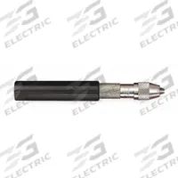 STARRETT Pin Vise: Pin Vise, 3.2 mm Max Size - mm, 0.05 in Min Size - Inch, PVC Coated Grip, Octagon (MPN 166C). Key specifications — attr1181472: PVC Coated; attr1181473: Octagon; attr1181474: 3.65 in; attr1181475: No; attr1181485: STARRETT.