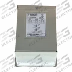 POWERVOLT Enclosed Industrial Control Transformer: 600V AC, 120 or 240V, Wall, 1 kVA, Single Phase (MPN GP1000-D60EN-D). Key specifications — Brand: POWERVOLT; Input Voltage: 600V AC; Mounting Location: Wall; Output Voltage: 120 or 240V; Phase: Single; Includes: Knockouts.