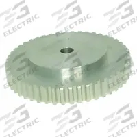 DAYTON Timing Pulley: Trapezoidal, Plain, For T10 Timing Belt Section, For 16 mm Belt Wd, 48 Teeth (MPN 31T10/48-0). Key specifications — Brand: DAYTON; Tooth Profile: Trapezoidal; Finish: Plain.