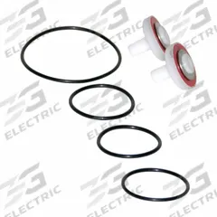 WATTS Backflow Preventer Repair Kits: Complete Rubber Parts Kit, 429J27/6A768/793HH2/812MY6/818DE4 (MPN RK 007M1-RT 3/4-1). Key specifications — Compatible Valve Size: 3/4 in to 1 in; Compatible with Grainger Part No.: 818DE4; Compatible with Series: 007M1; Compatible with Mfr. Model No.: 3/4 007M1; Includes: Cover O-Ring.
